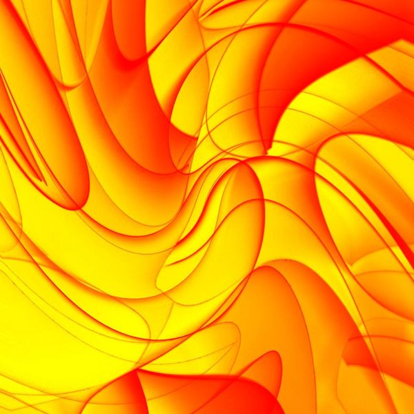 Graphic representation of growing energy and vitality levels